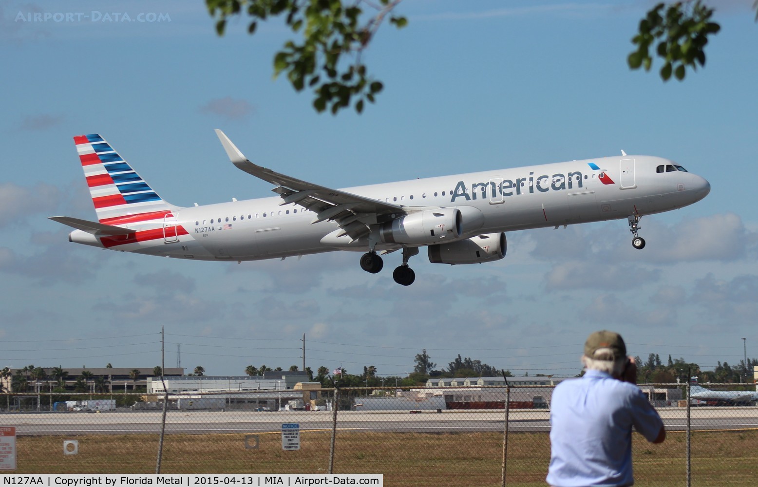 N127AA, 2014 Airbus A321-231 C/N 6334, American