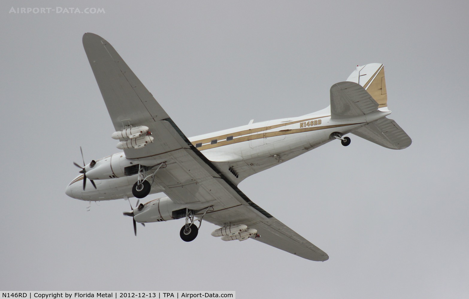 N146RD, 1944 Douglas DC-3 C/N 32897, Turbo DC-3