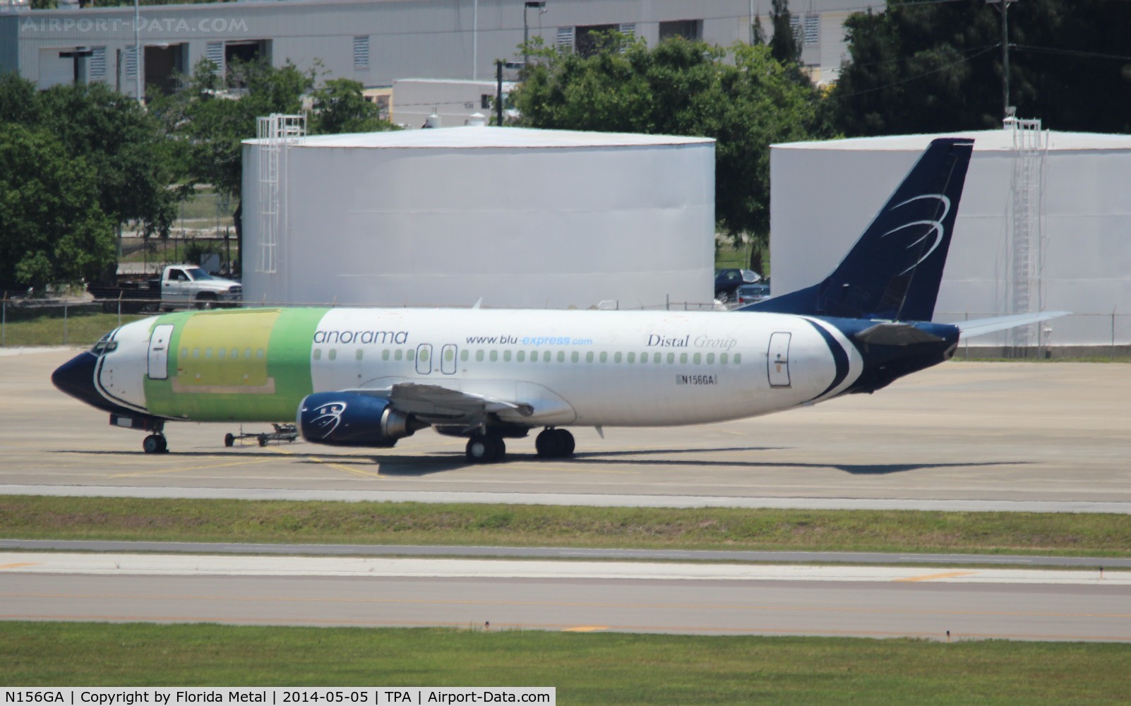N156GA, 1994 Boeing 737-4Q8 C/N 26298, Blue Panorama 737-400