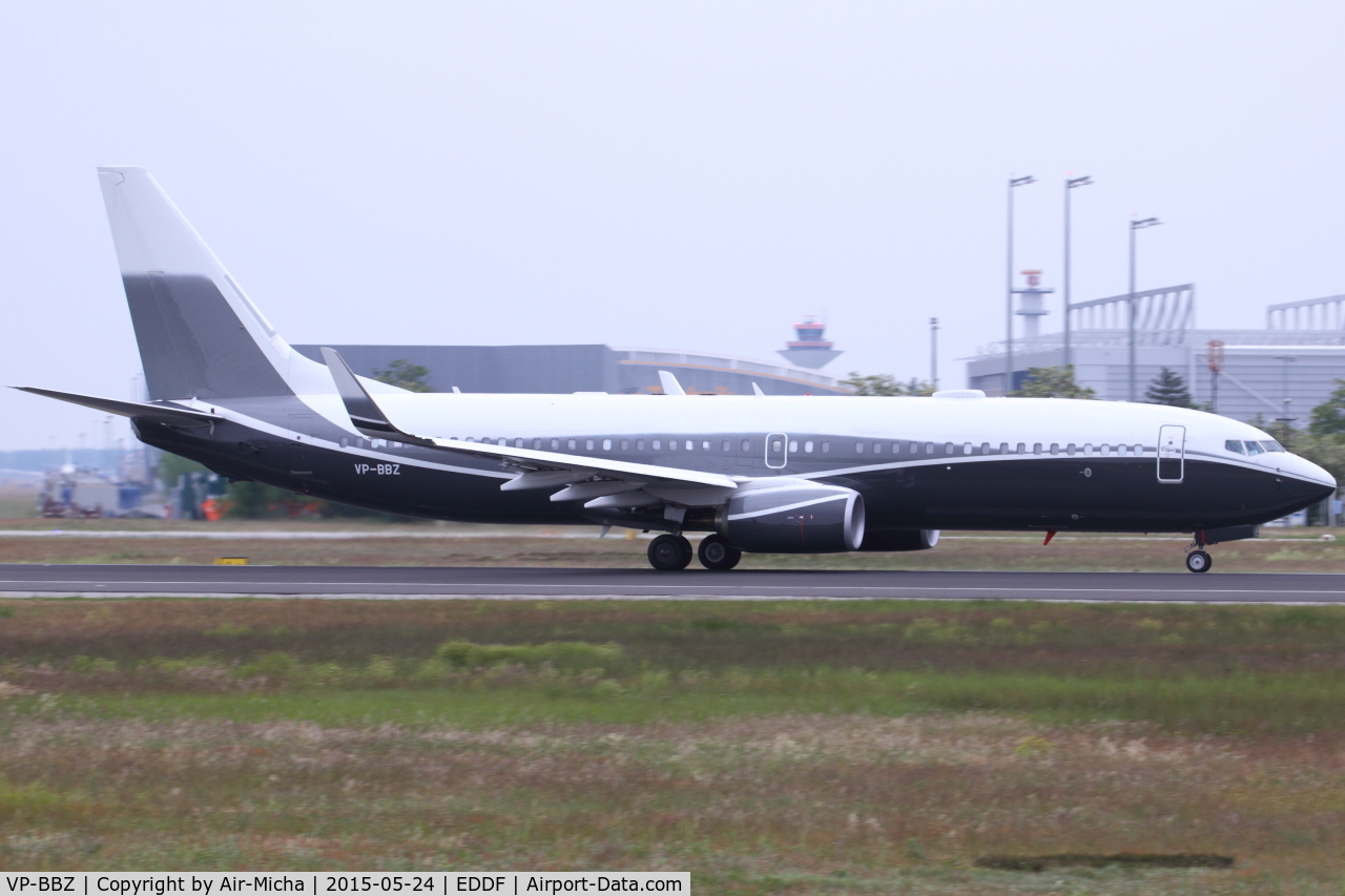VP-BBZ, 2012 Boeing 737-8LX BBJ2 C/N 39899, ACM Air Charter