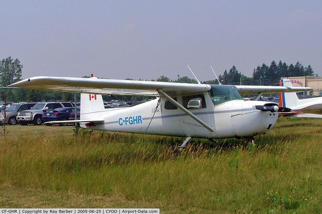CF-GHR, 1963 Cessna 150C C/N 15059849, Cessna 150C [150-59849] Oshawa~C 25/06/2005. Marked C-FGHR.