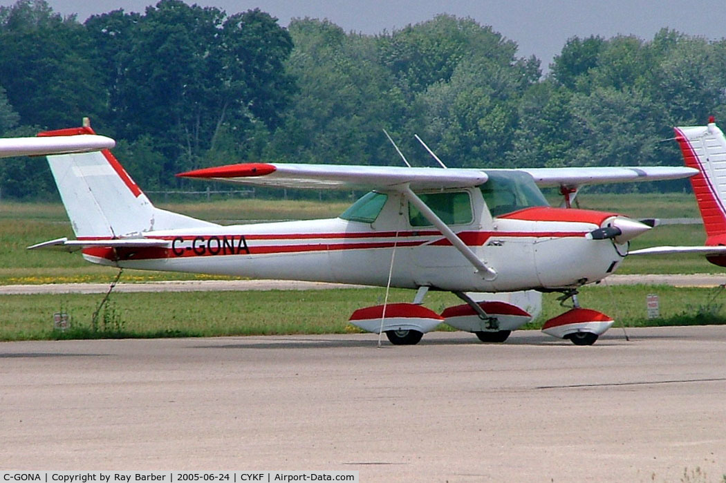 C-GONA, 1969 Cessna 150J C/N 15070692, Cessna 150J [150-70692] Kitchener-Waterloo Regional~C 24/06/2005