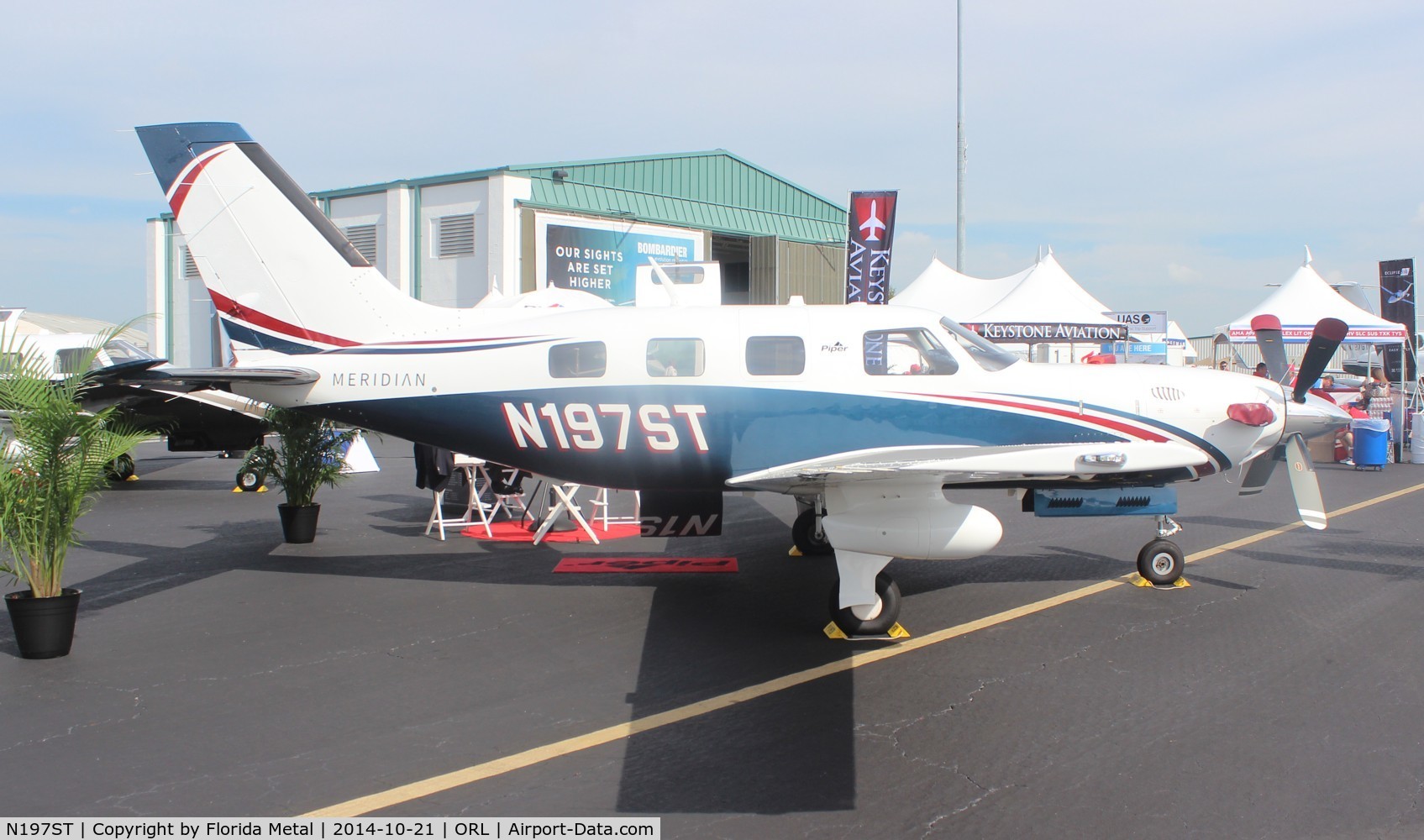 N197ST, 2014 Piper PA-46-500TP Malibu Meridian C/N 4697555, PA-46-500TP