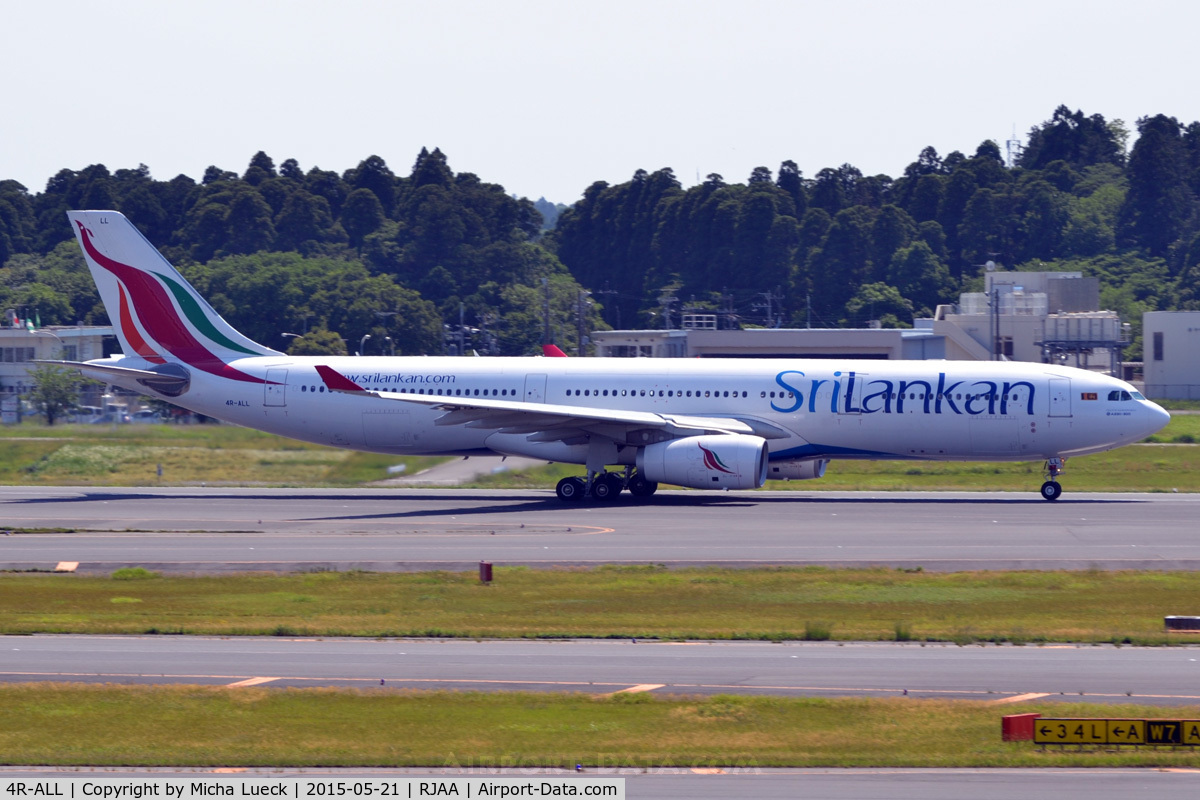 4R-ALL, 2014 Airbus A330-343 C/N 1564, At Narita