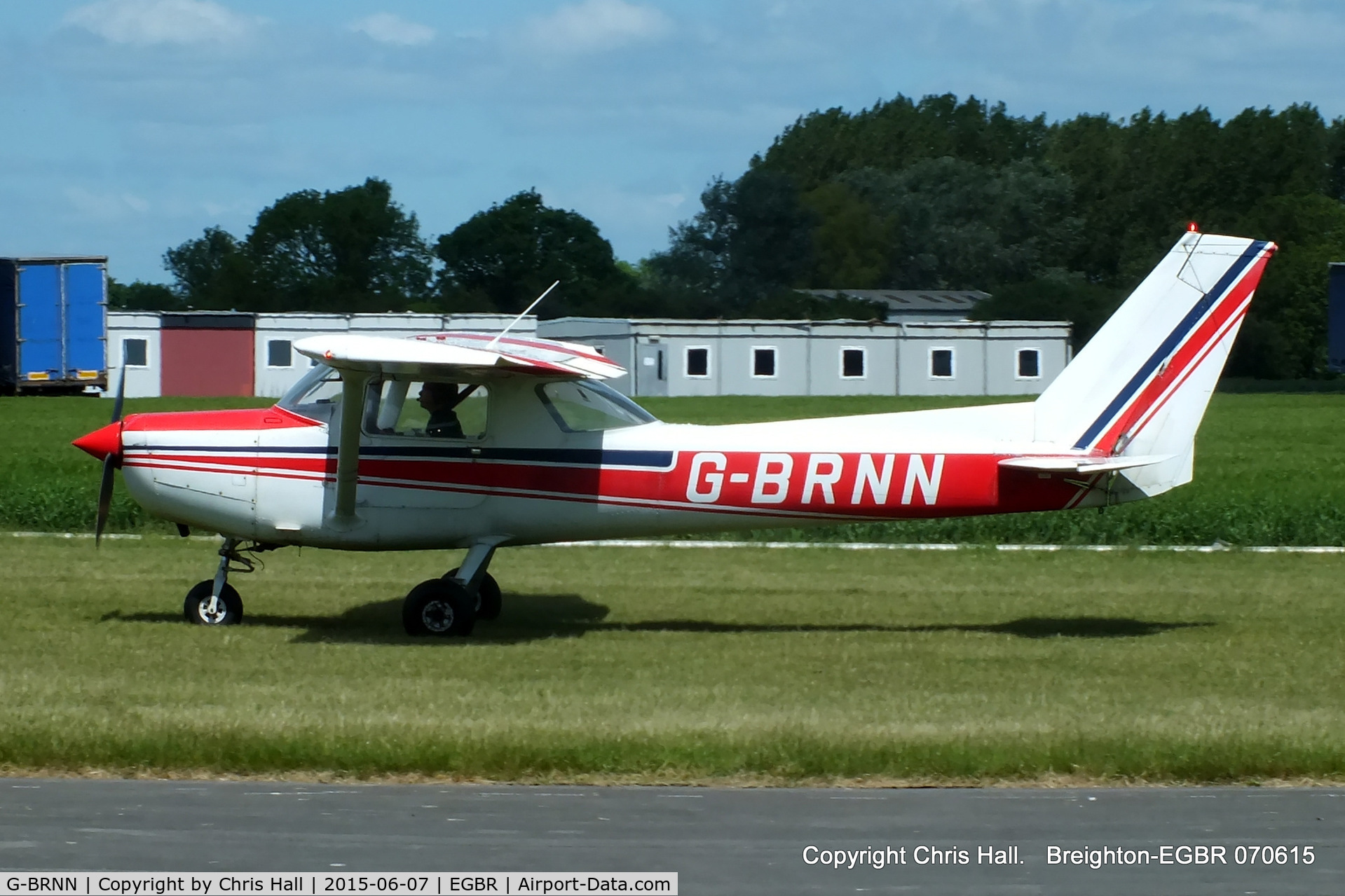G-BRNN, 1980 Cessna 152 C/N 152-84735, at Breighton's Summer fly in