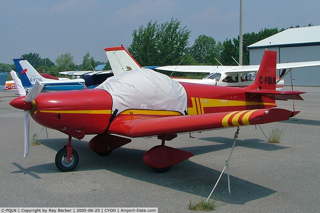 C-FQLN, 1993 Zenair CH-601 HDS Zodiac C/N 6-1380, Zenair CH.601HD Zodiac [6-1380] Oshawa~C 25/06/2005