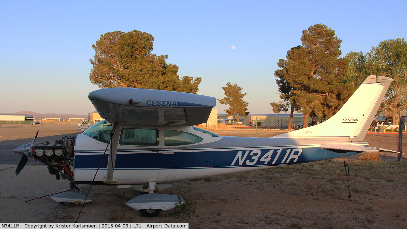 N3411R, 1967 Cessna 182L Skylane C/N 18258711, Missing some parts.