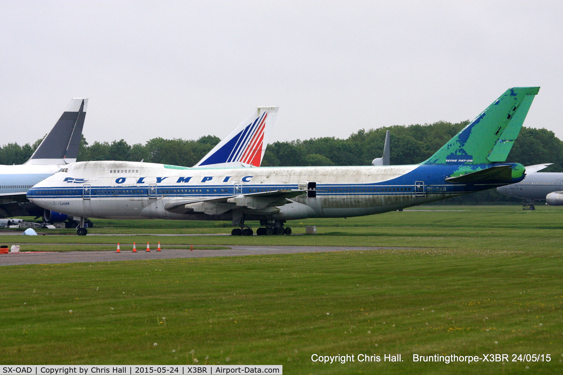 SX-OAD, 1979 Boeing 747-212B C/N 21684, stored at Bruntingthorpe