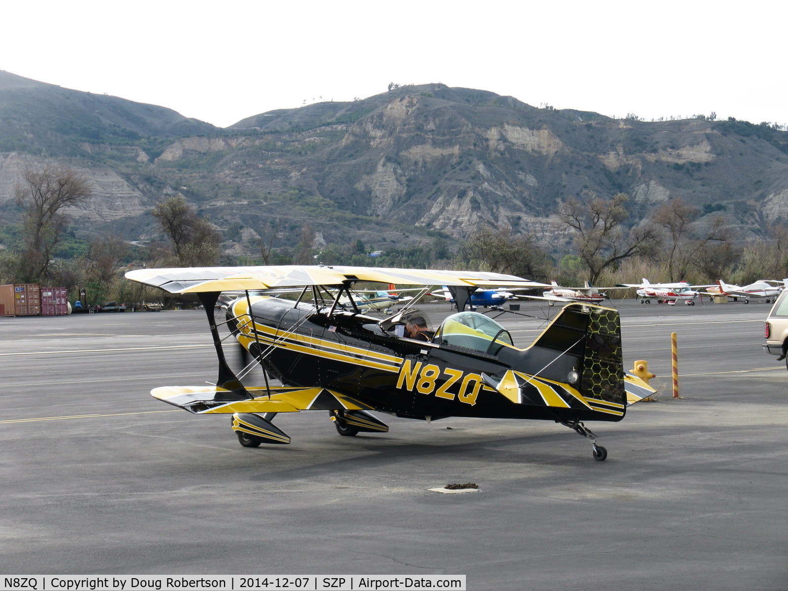 N8ZQ, 1999 Aviat Pitts S-2C Special C/N 6024, 1999 Aviat PITTS S-2C SPECIAL, Lycoming AEIO-540 260 Hp, engine start