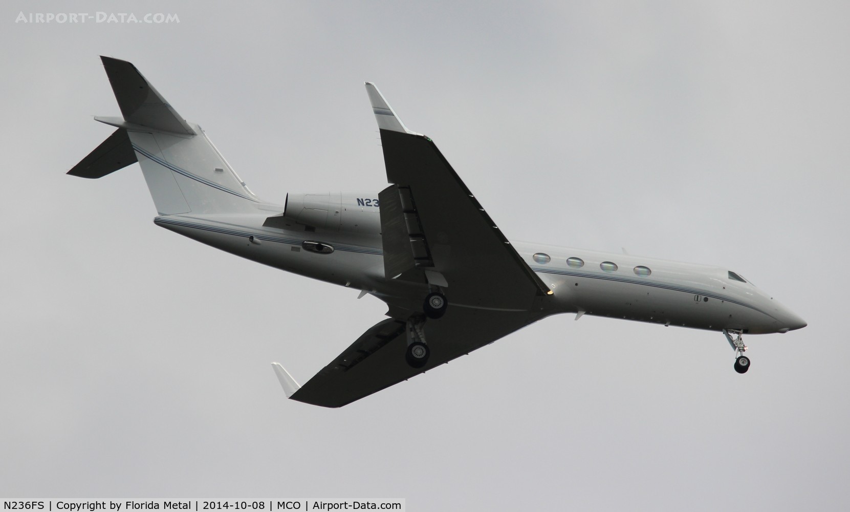 N236FS, 2011 Gulfstream Aerospace GIV-X (G450) C/N 4236, Gulfstream 450