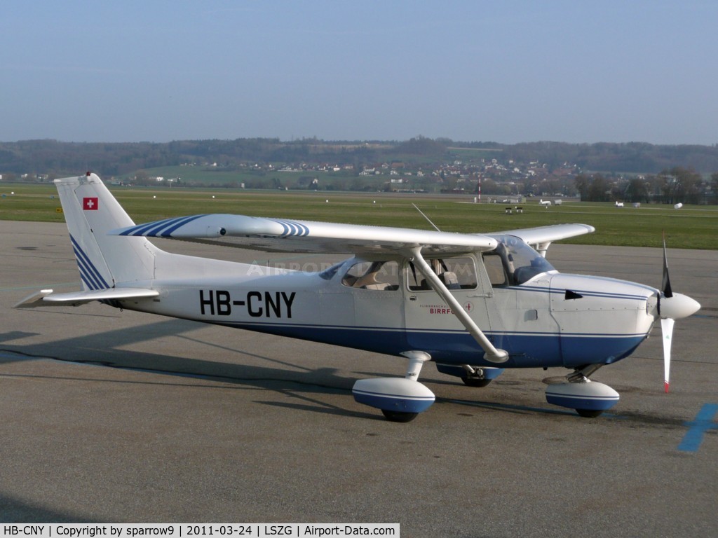 HB-CNY, 1978 Reims F172N II Skyhawk C/N 1681, Now reengined and repainted