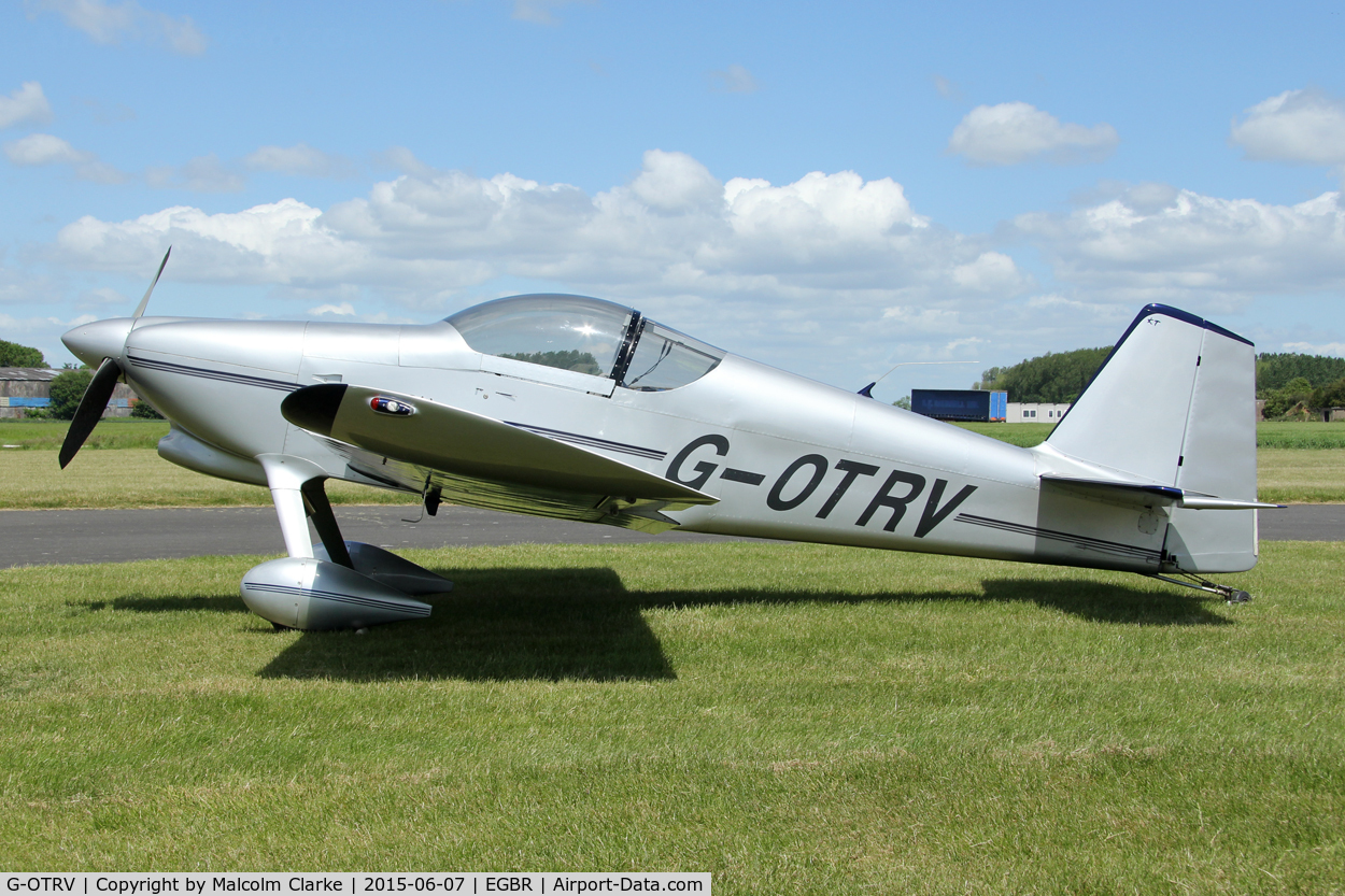 G-OTRV, 1999 Vans RV-6 C/N PFA 181-13302, Vans RV-6 at The Real Aeroplane Club's Radial Engine Aircraft Fly-In, Breighton Airfield, June 7th 2015.