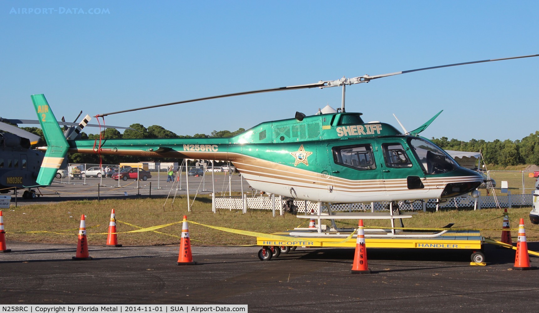N258RC, Bell OH-58A C/N 71-20366, Bell OH-58A Martin County Sheriff
