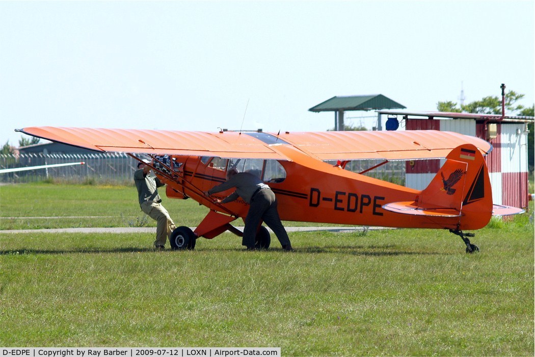 D-EDPE, Piper PA-18-150 Super Cub C/N 18-7736, Piper PA-18-150 Super Cub [18-7736] Wiener Neustadt West~OE 12/07/2009