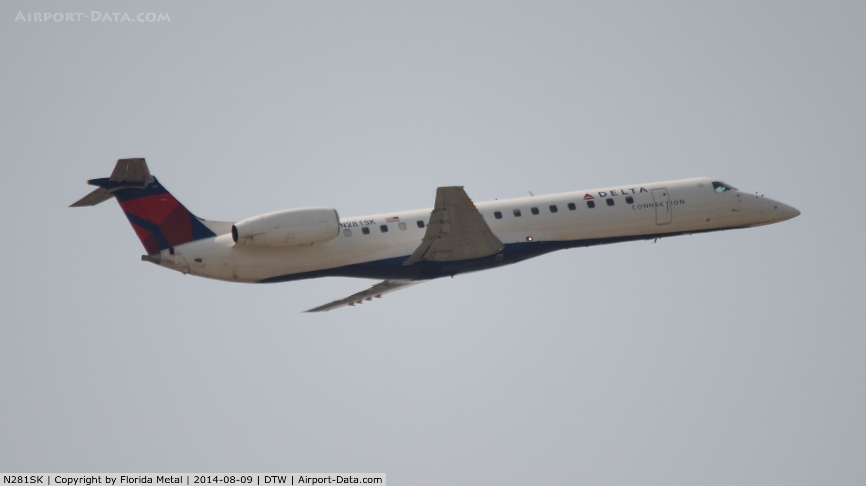 N281SK, 2001 Embraer ERJ-145LR (EMB-145LR) C/N 145391, Delta Connection E145LR