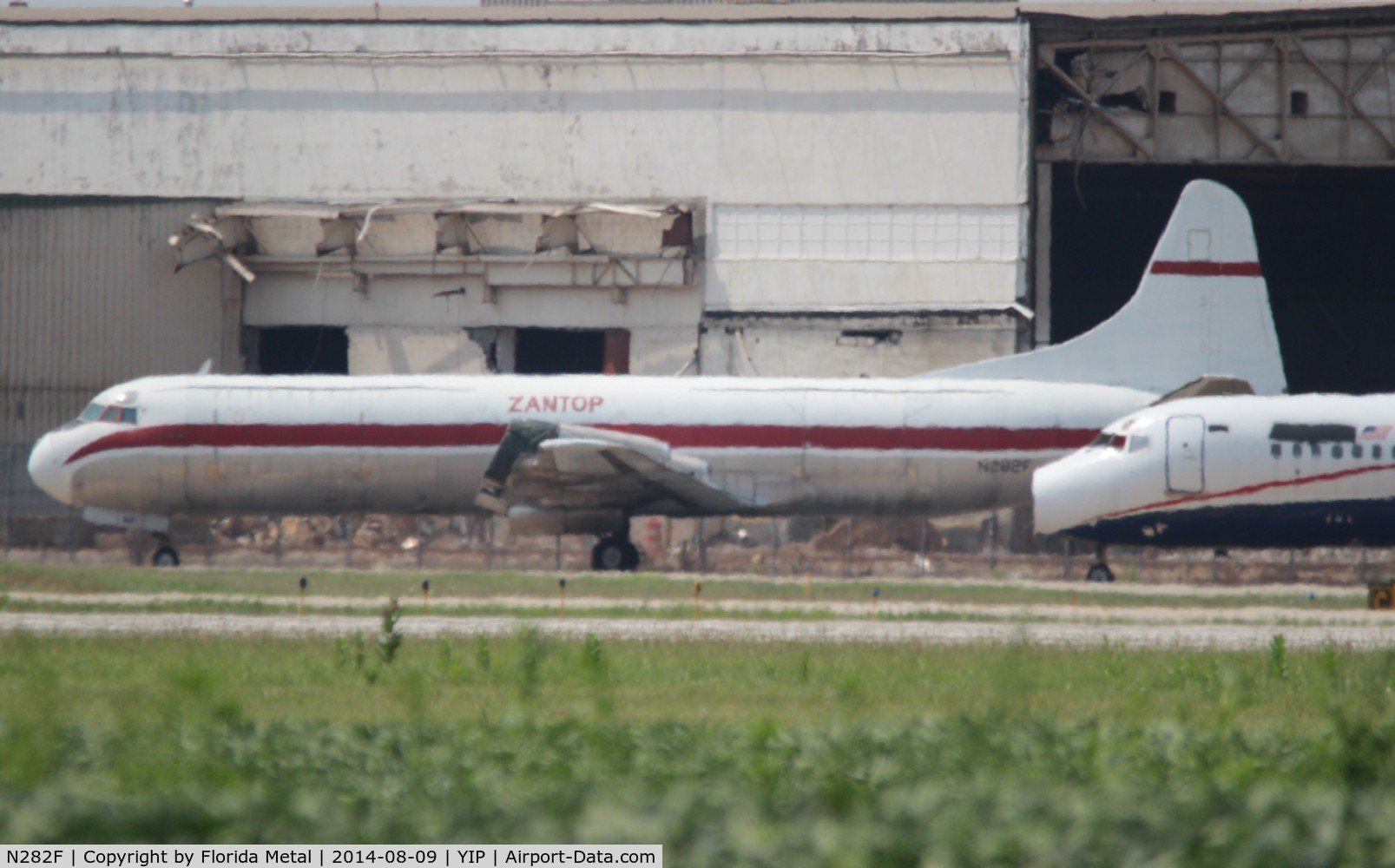 N282F, 1959 Lockheed L-188C(F) Electra C/N 1084, Zantop