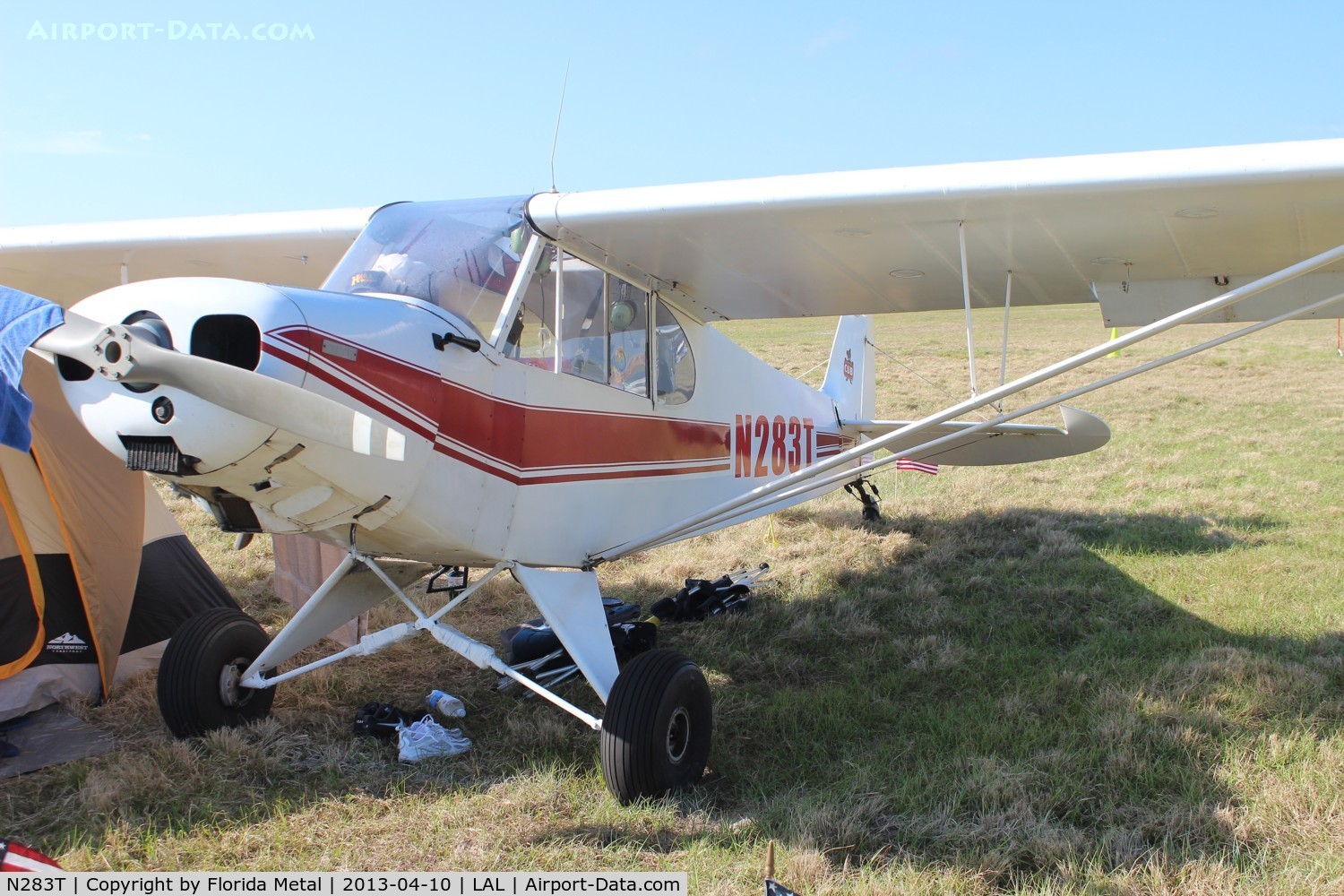 N283T, 1953 Piper PA-18-105 Special C/N 18-2397, PA-18