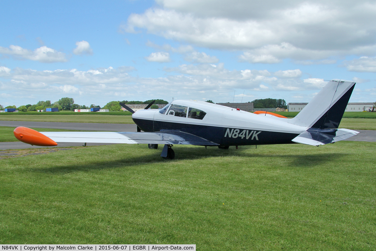 N84VK, Piper PA-24-250 Comanche C/N 24-1492, Piper PA-24-250 Comanche at The Real Aeroplane Club's Radial Engine Aircraft Fly-In, Breighton Airfield, June 7th 2015.