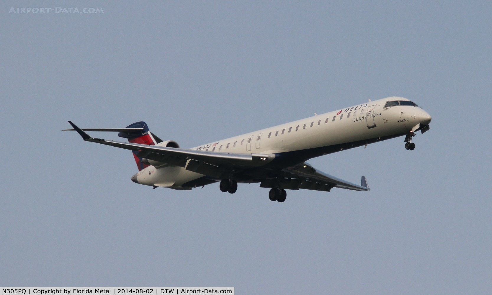 N305PQ, 2014 Bombardier CRJ-900LR (CL-600-2D24) C/N 15305, Delta Connection