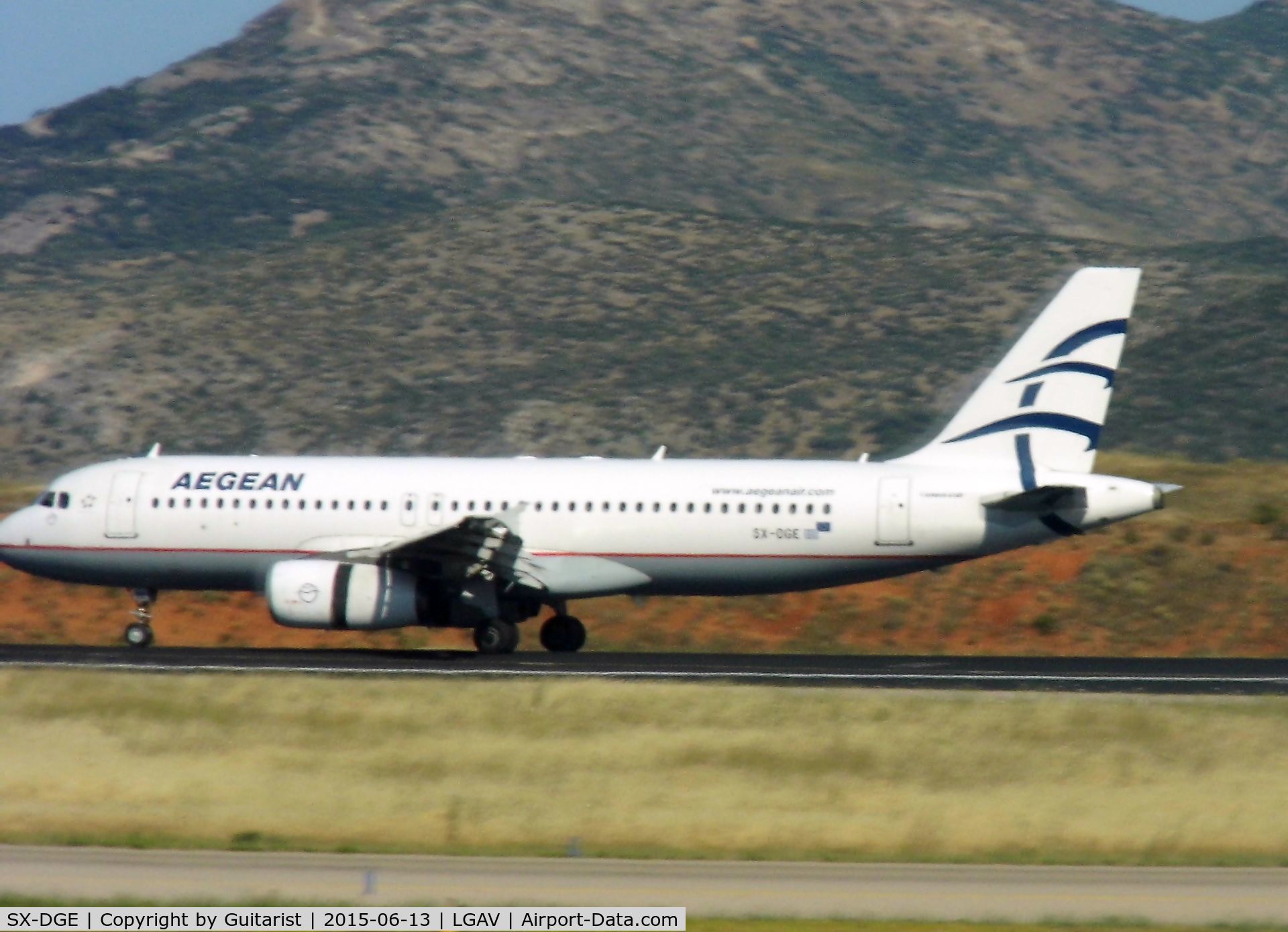 SX-DGE, 2009 Airbus A320-232 C/N 3990, At Athens