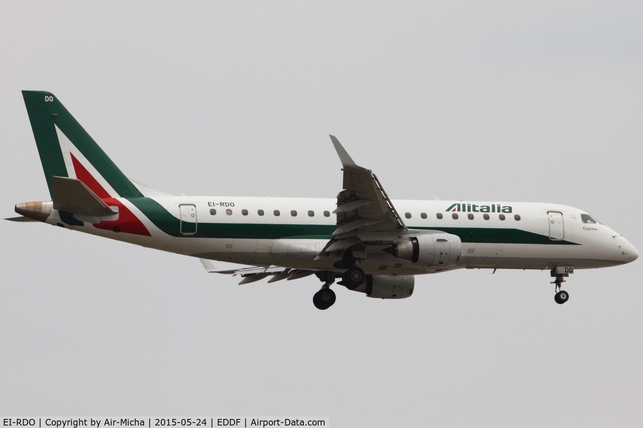 EI-RDO, 2012 Embraer 175LR (ERJ-170-200LR) C/N 17000348, Alitalia CityLiner