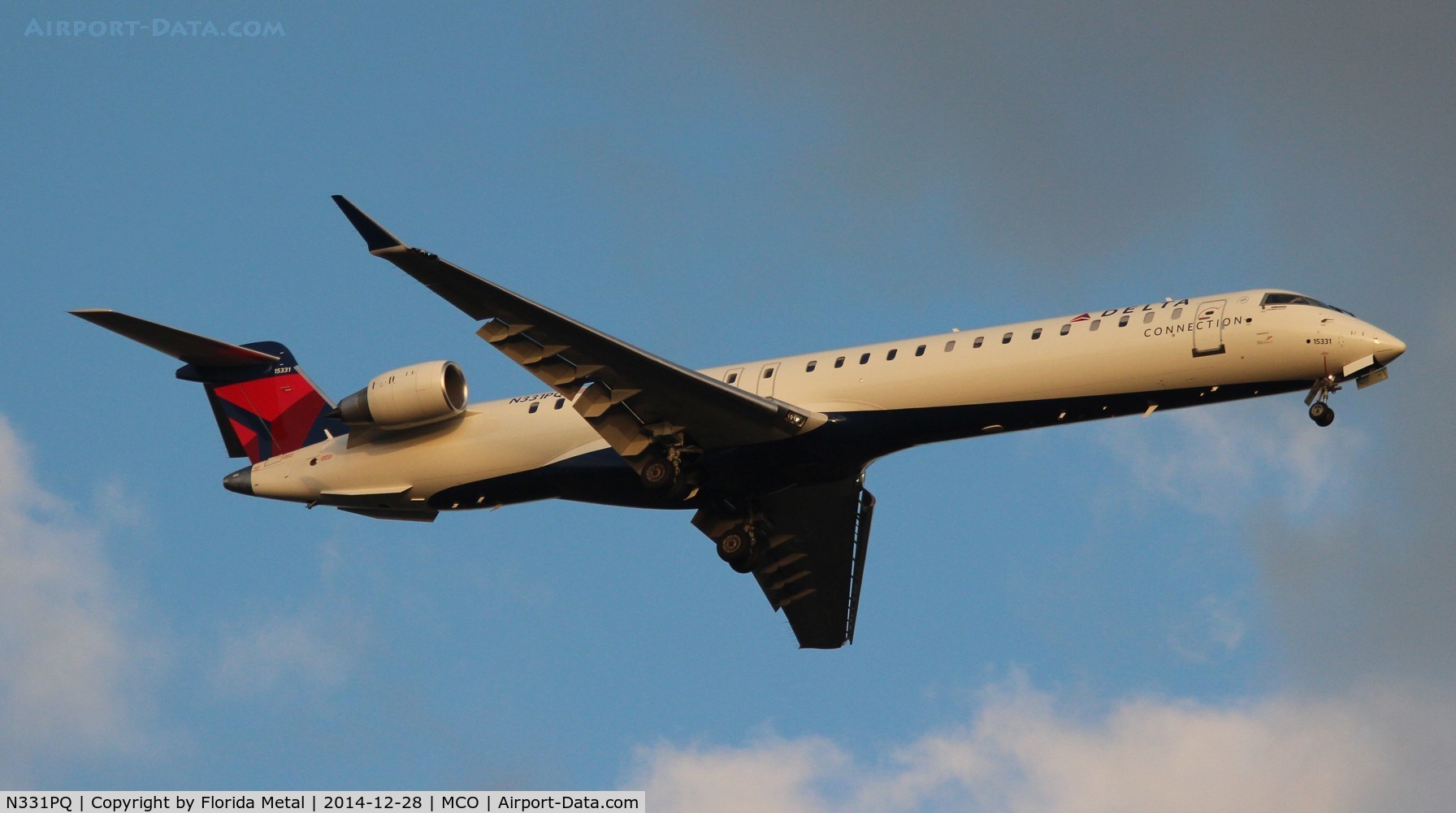 N331PQ, 2014 Bombardier CRJ-900LR (CL-600-2D24) C/N 15331, Delta Connection CRJ-900