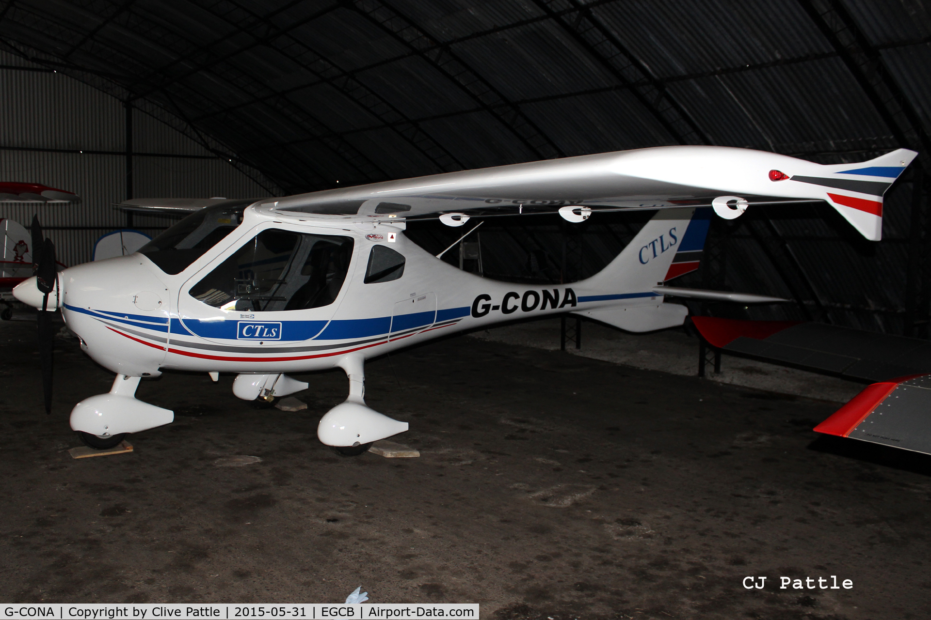 G-CONA, 2009 Flight Design CTLS C/N F-09-02-13, Hangared at Barton Airfield, Manchester - EGCB