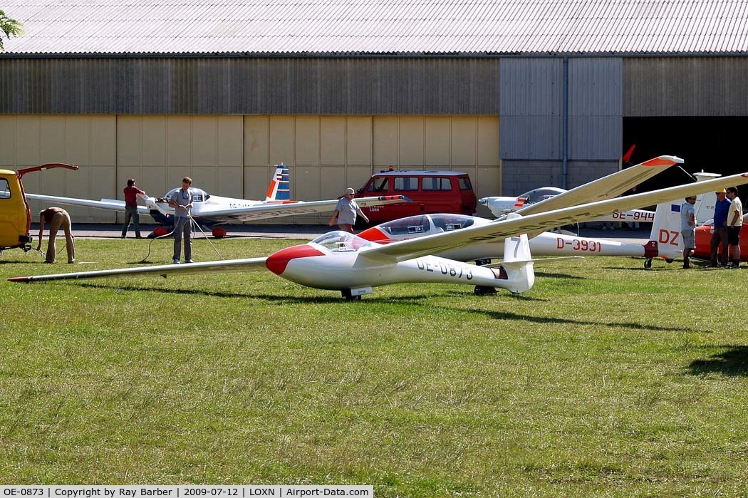 OE-0873, Glasflugel H-201B Standard Libelle C/N 42, Glasflugel H-201B Std Libelle [42] Wiener Neustadt-West~OE 12/07/2009