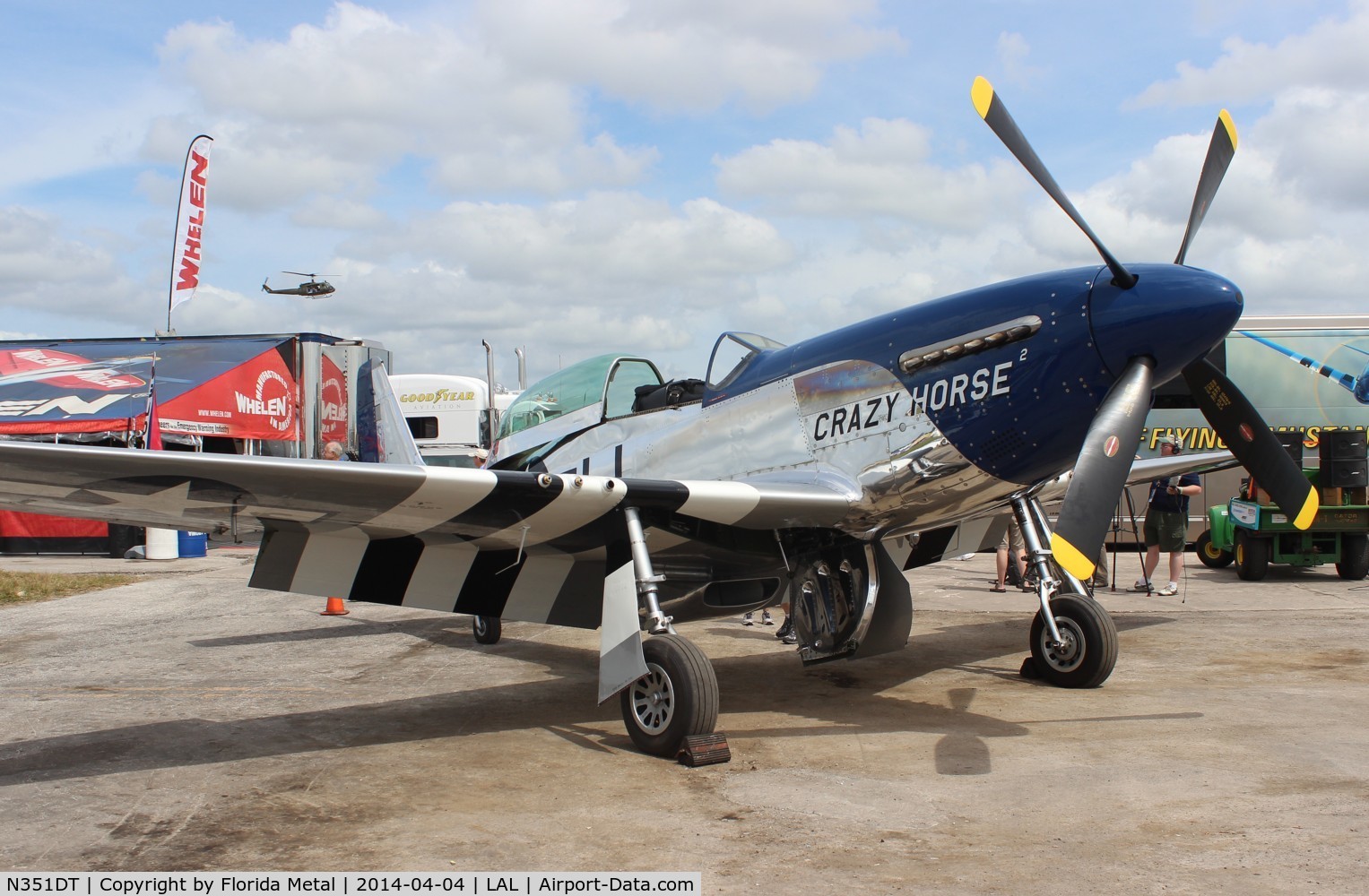 N351DT, 1944 North American P-51D Mustang C/N 122-41042, Crazy Horse II