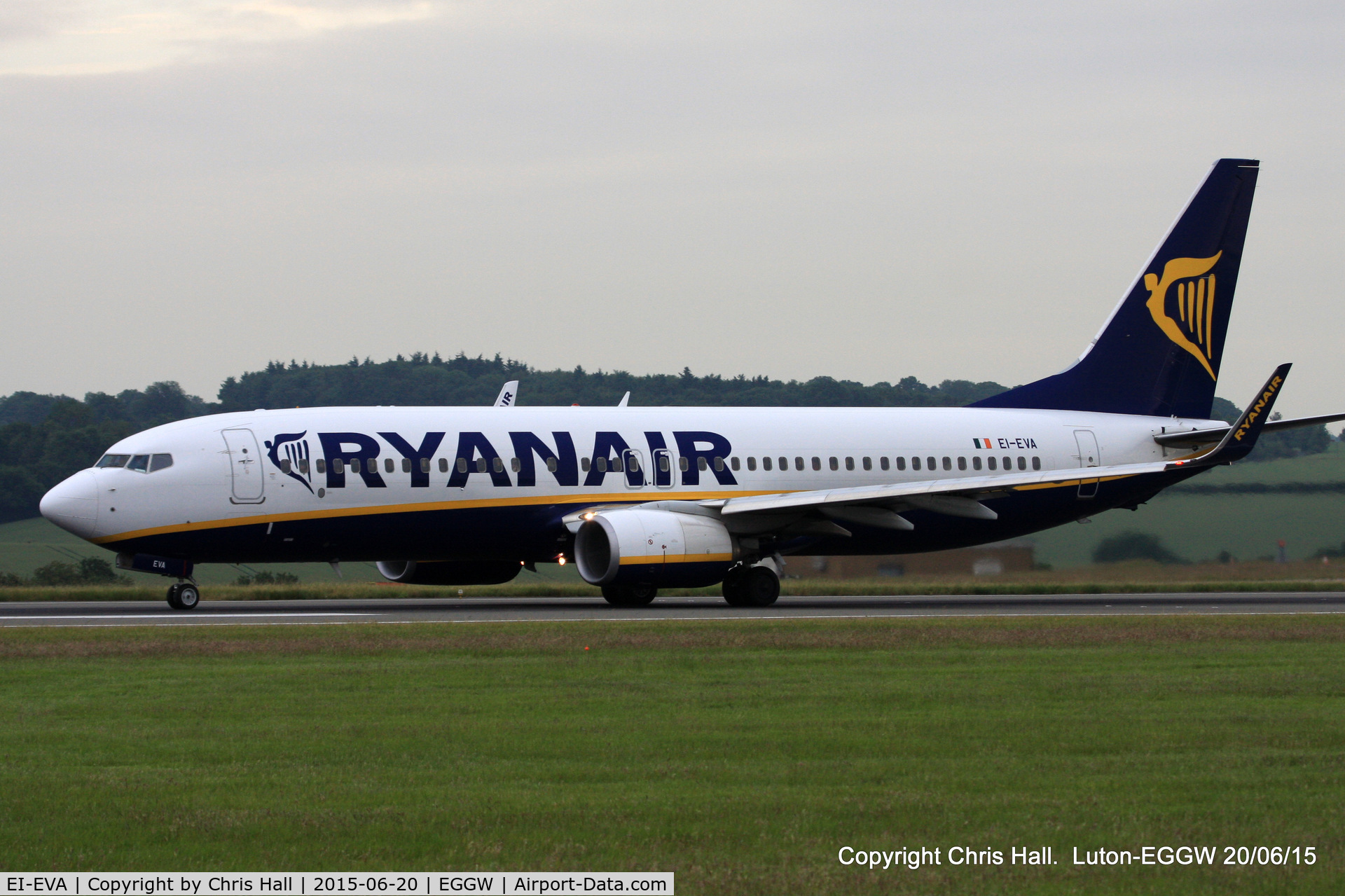 EI-EVA, 2011 Boeing 737-8AS C/N 40288, Ryanair