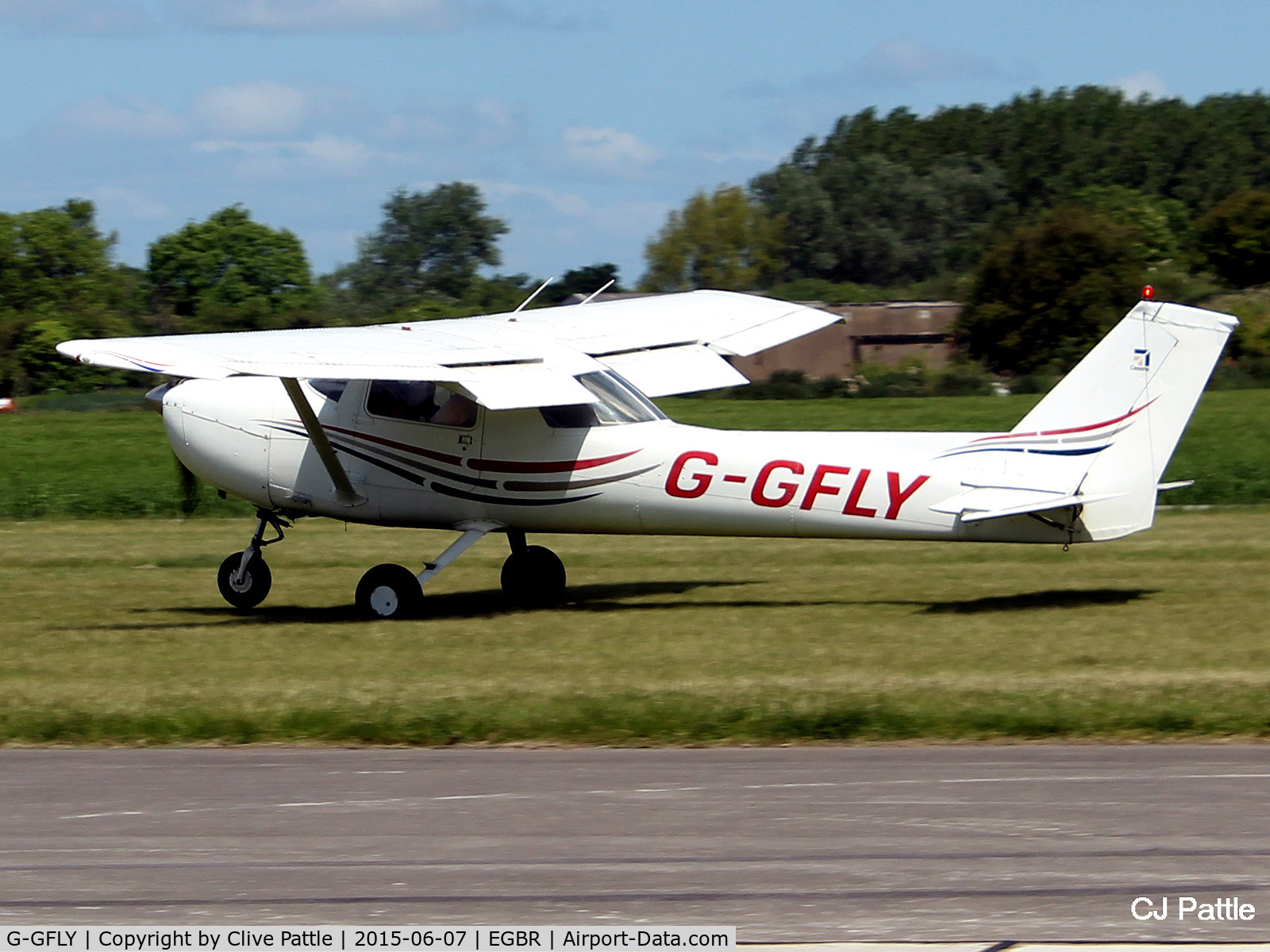G-GFLY, 1972 Reims F150L C/N 0822, At The Real Aeroplane Company Ltd Radial Fly-In, Breighton Airfield, Yorkshire, U.K.  - EGBR