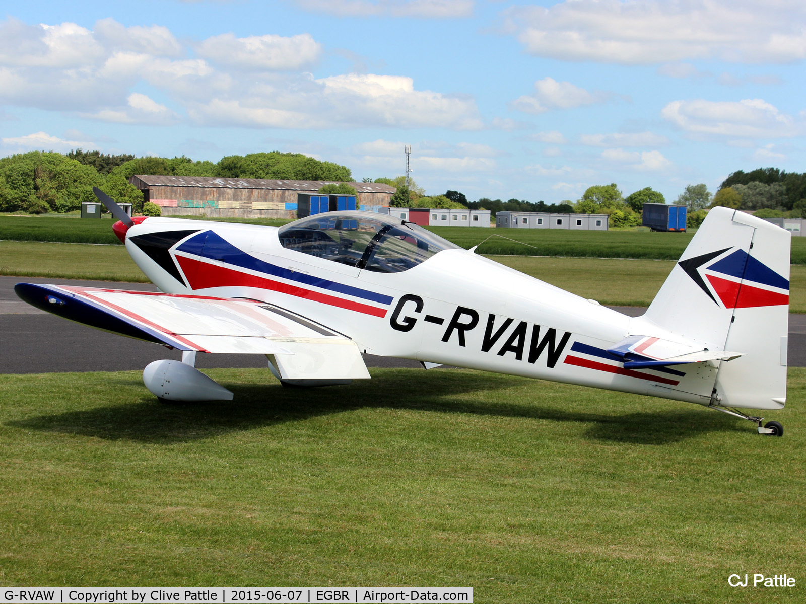 G-RVAW, 2000 Vans RV-6 C/N PFA 181-13234, At The Real Aeroplane Company Ltd Radial Fly-In, Breighton Airfield, Yorkshire, U.K.  - EGBR