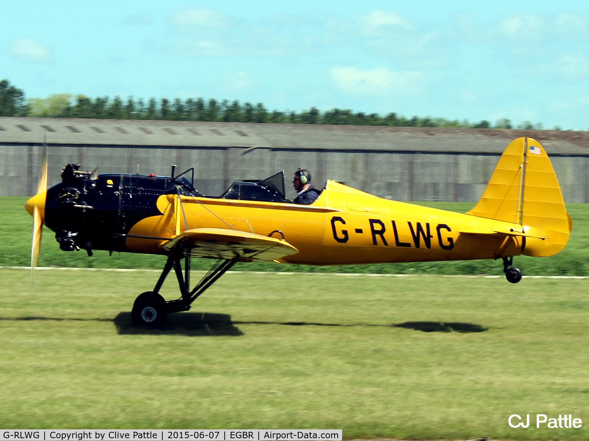 G-RLWG, 1942 Ryan PT-22 Recruit (ST3KR) C/N 1716, At The Real Aeroplane Company Ltd Radial Fly-In, Breighton Airfield, Yorkshire, U.K.  - EGBR