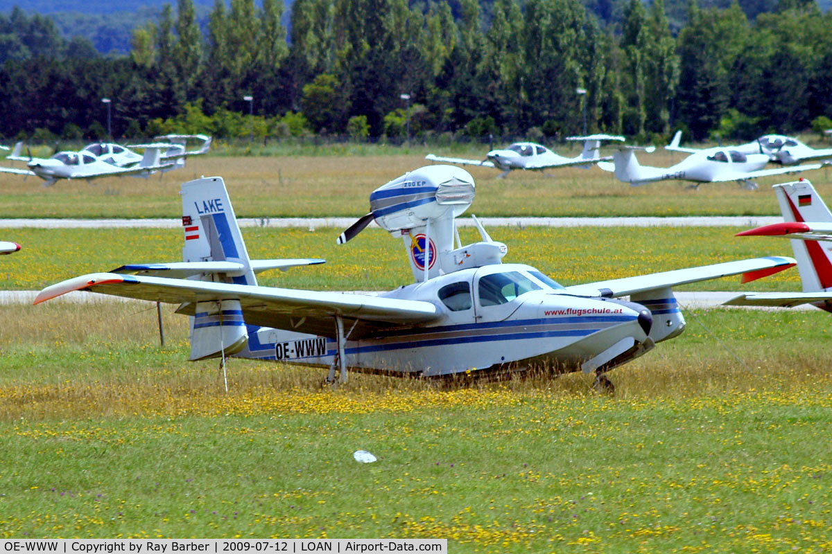 OE-WWW, 1986 Lake LA-4-200 Buccaneer C/N 1115, Lake LA-4-200 Buccaneer [1115] Wiener Neustadt Ost~OE 12/07/2009