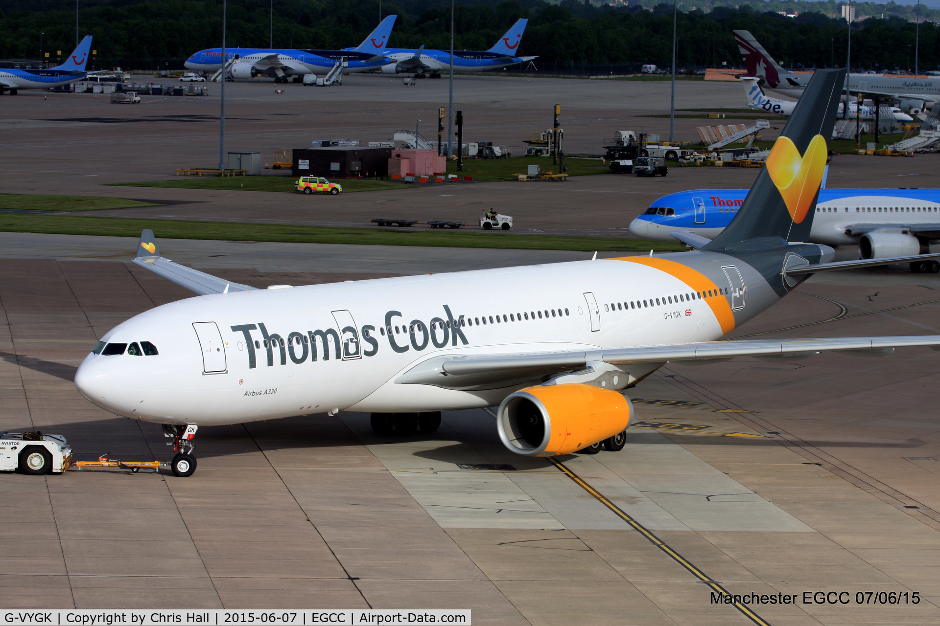 G-VYGK, 2014 Airbus A330-243 C/N 1498, Thomas Cook