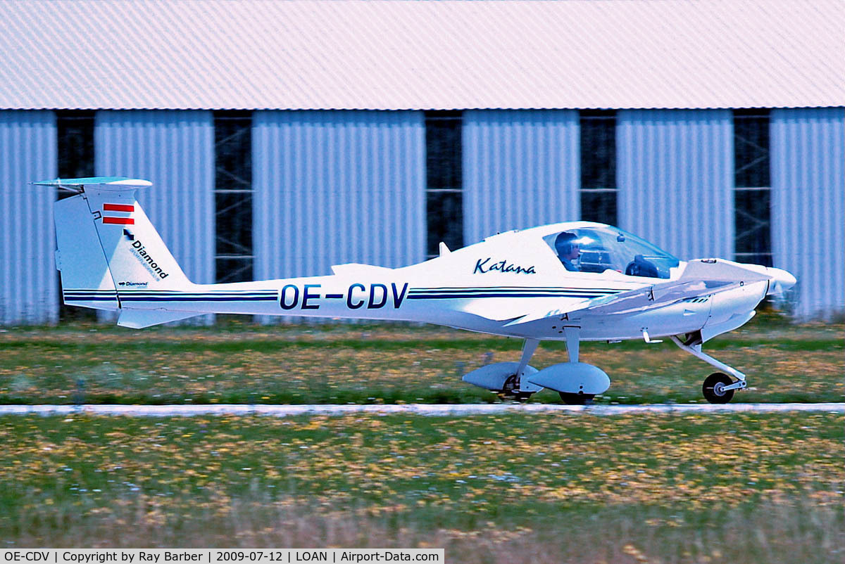OE-CDV, 1996 HOAC DV-20 Katana C/N 20081, HOAC DV-20 Katana [20081] Wiener Neustadt-Ost~OE 12/07/2009