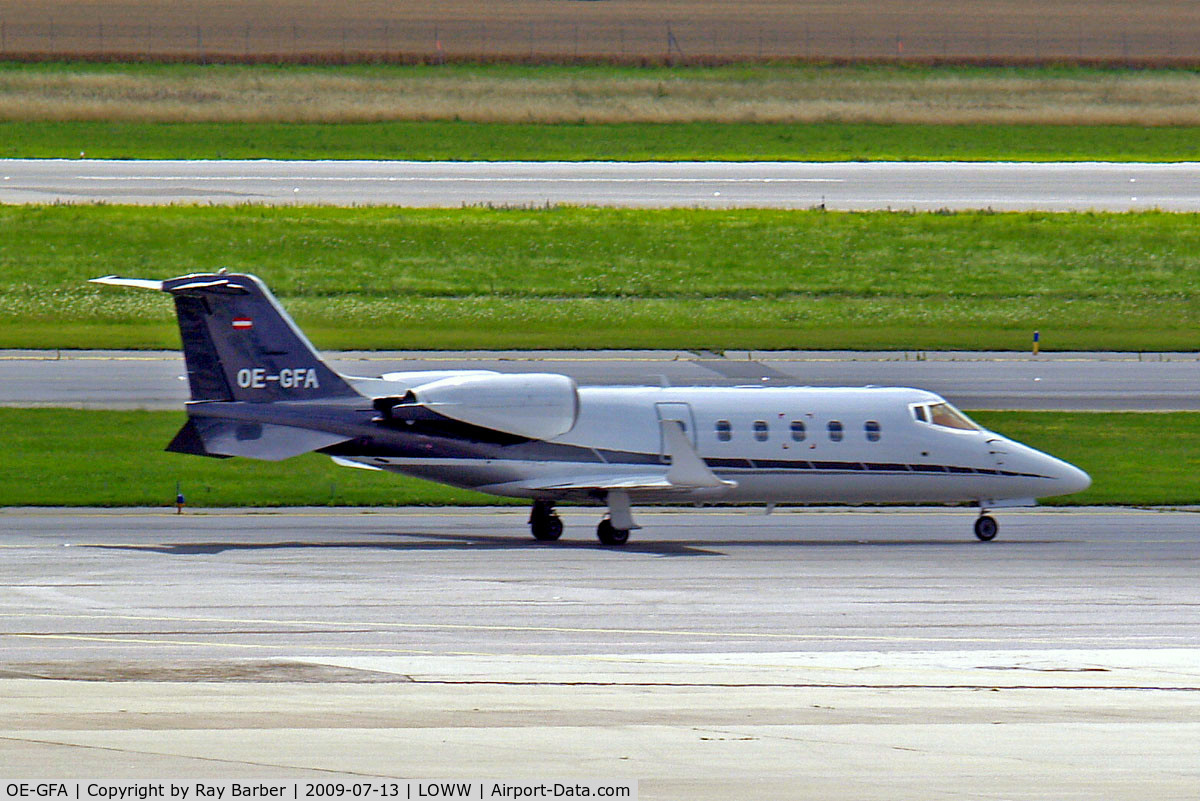 OE-GFA, 2001 Learjet 60 C/N 60-214, Learjet 60 [60-214] (Jet Alliance) Vienna-Schwechat~OE 13/07/2009