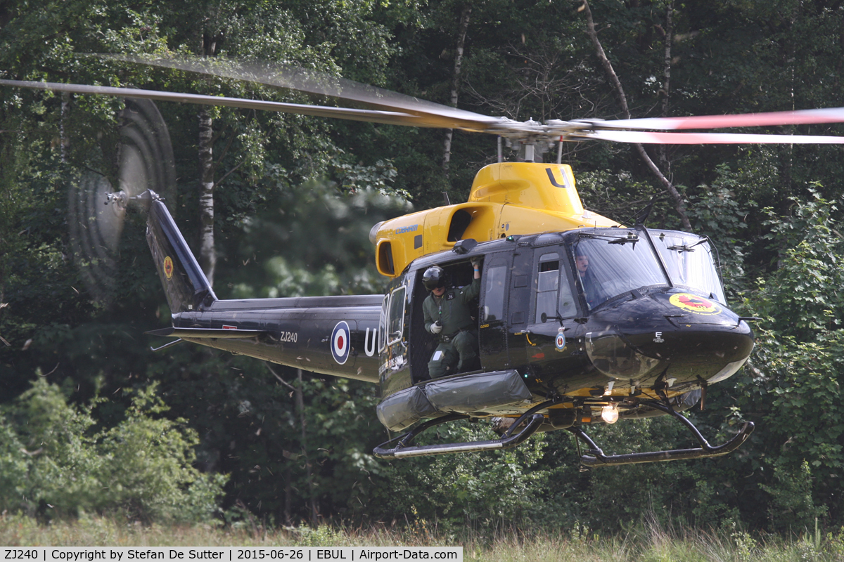 ZJ240, 1997 Bell 412EP Griffin HT1 C/N 36163, Ursel Avia 2015.