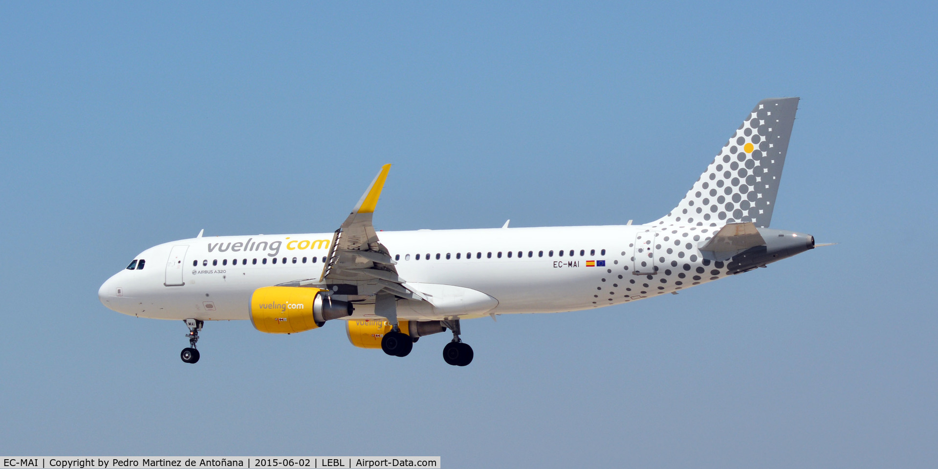 EC-MAI, 2014 Airbus A320-214 C/N 6045, El Prat  Barcelona - España