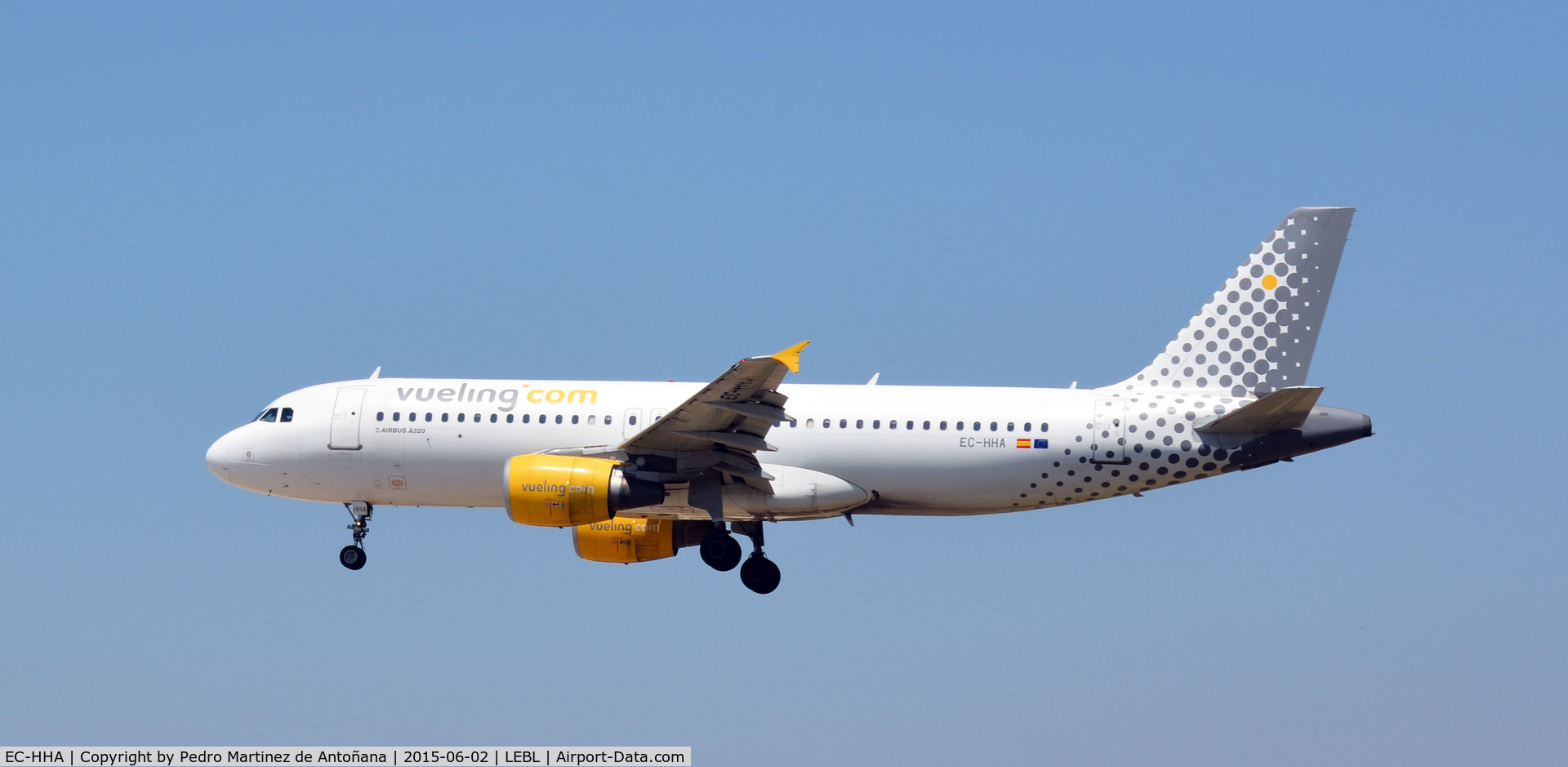 EC-HHA, 2000 Airbus A320-214 C/N 1221, El Prat  Barcelona - España