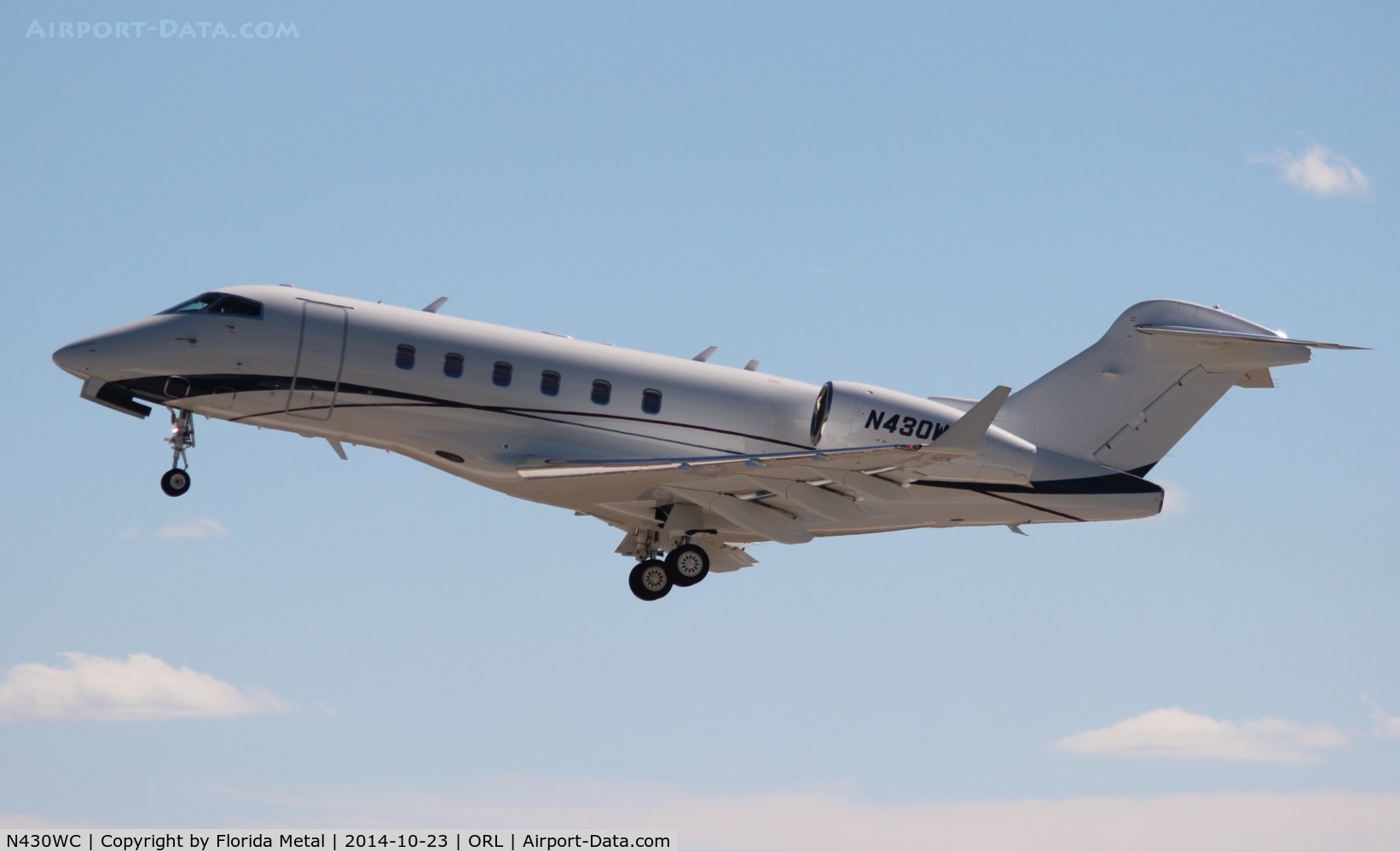 N430WC, 2010 Bombardier Challenger 300 (BD-100-1A10) C/N 20288, Challenger 300