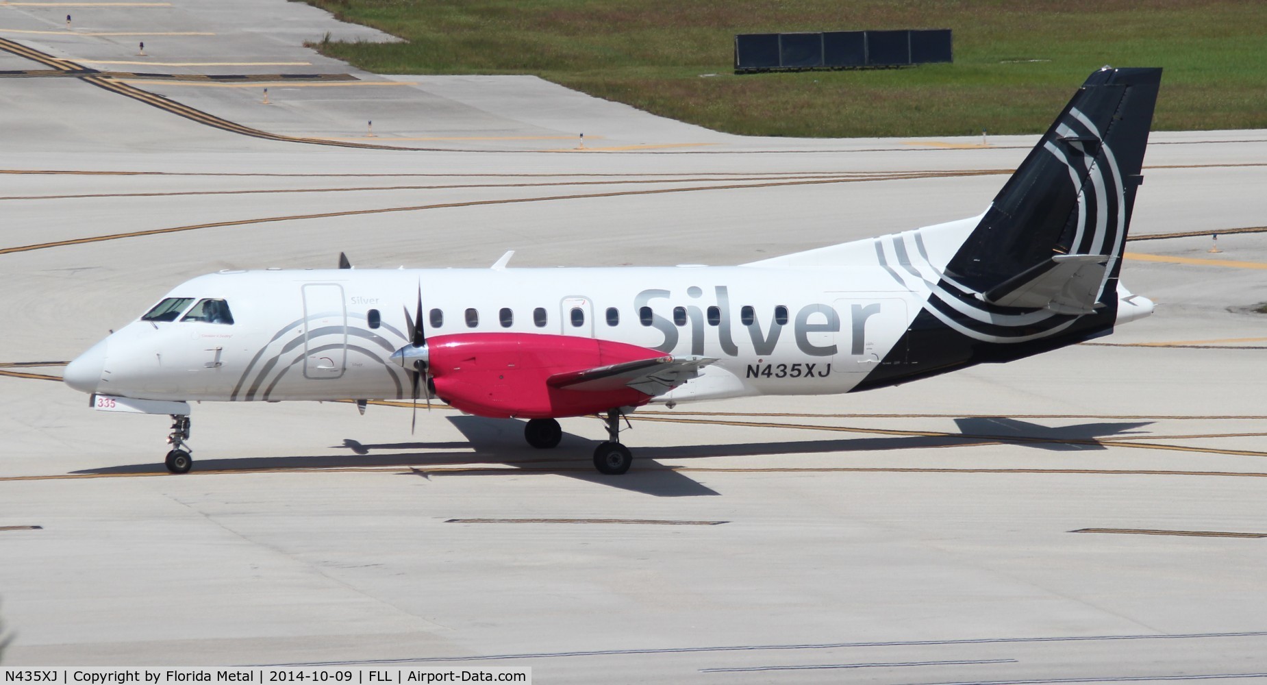 N435XJ, 1998 Saab 340B C/N 340B-435, Silver Airways