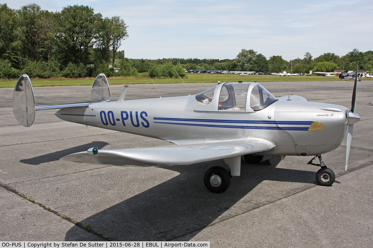 OO-PUS, 1947 Erco 415D Ercoupe C/N 4577, Ursel Avia 2015.