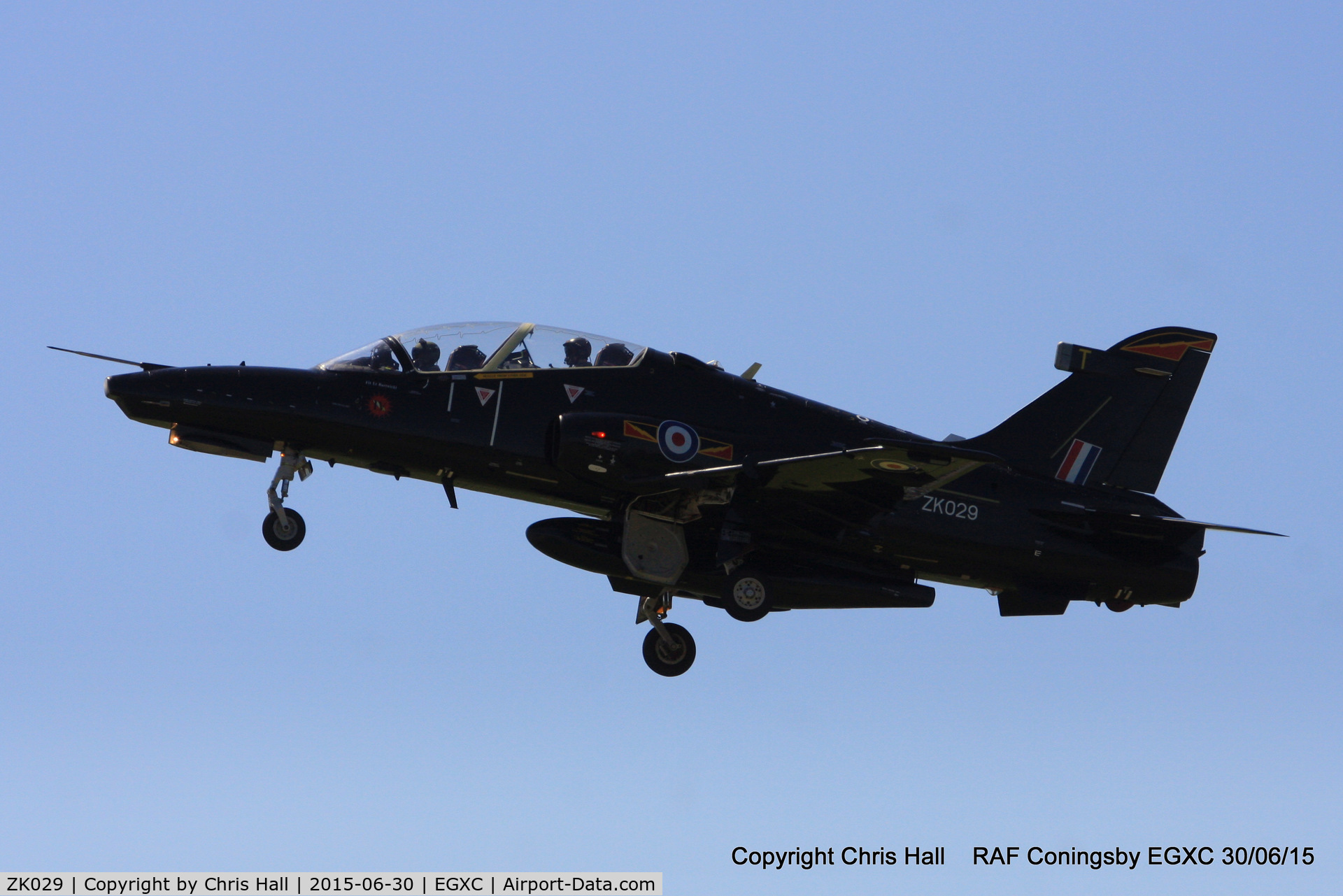 ZK029, 2009 British Aerospace Hawk T2 C/N RT020/1258, RAF IV Sqn
