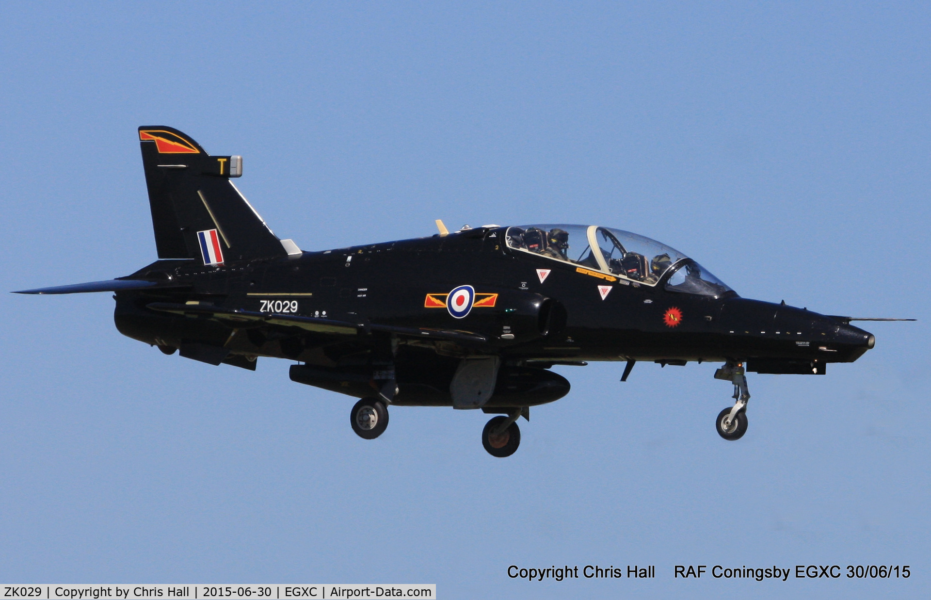 ZK029, 2009 British Aerospace Hawk T2 C/N RT020/1258, RAF IV Sqn