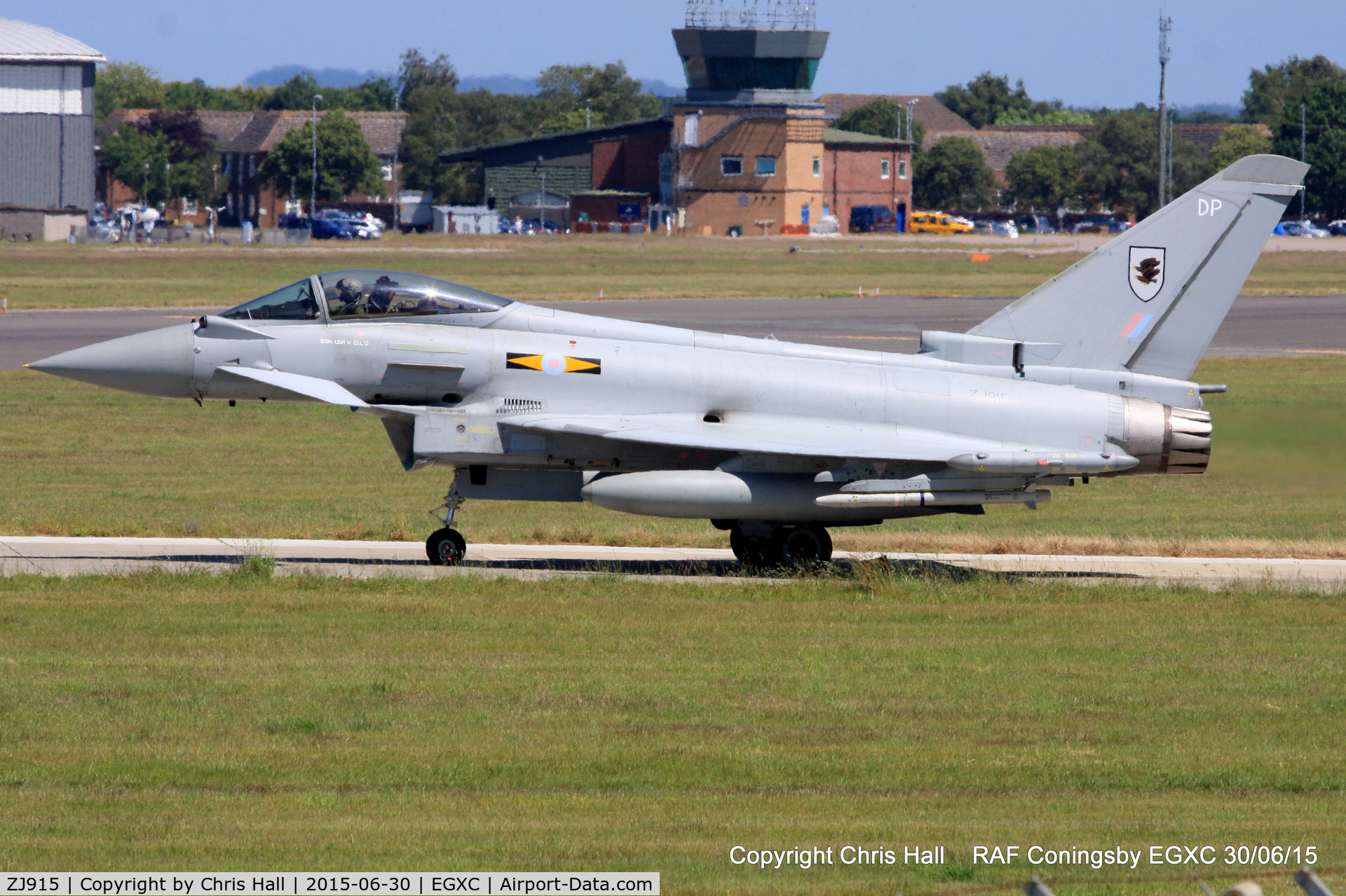 ZJ915, 2005 Eurofighter EF-2000 Typhoon FGR4 C/N 0053/BS006, RAF 11 Sqn