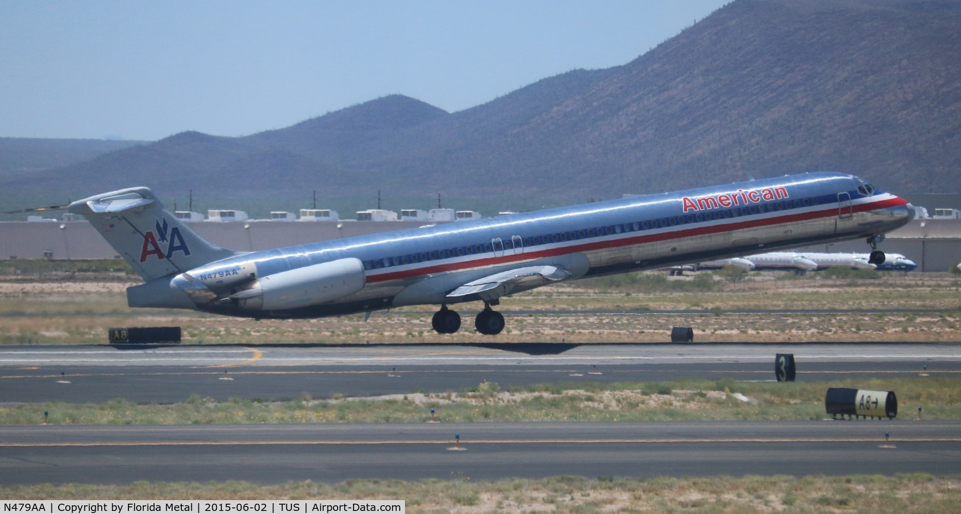 N479AA, 1988 McDonnell Douglas MD-82 (DC-9-82) C/N 49654, American