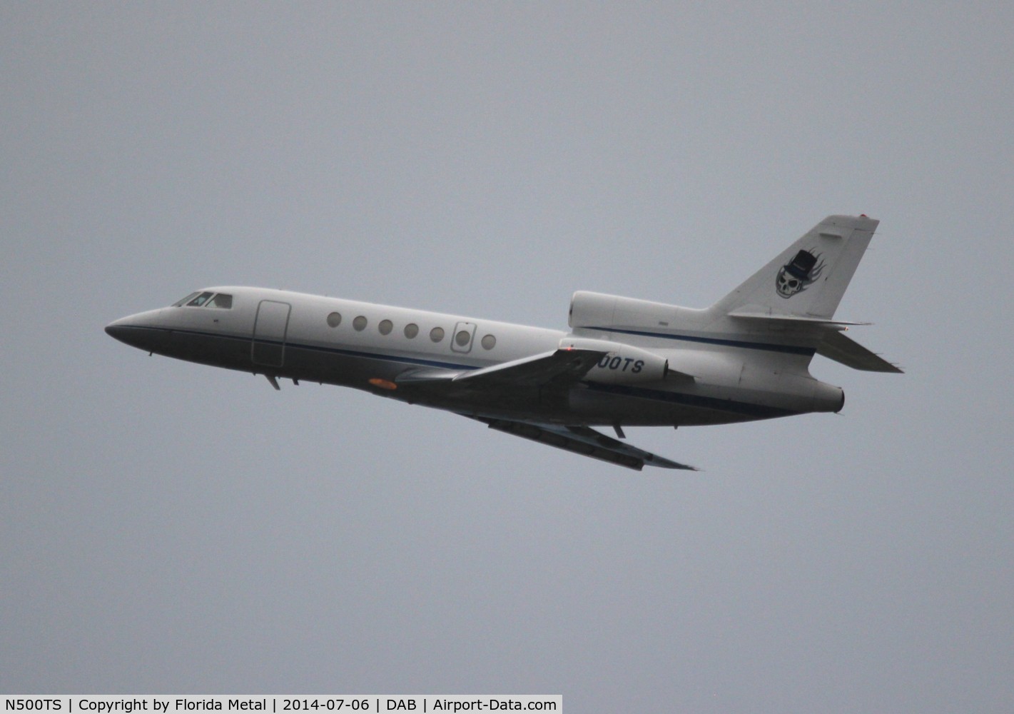 N500TS, Dassault Falcon 50 C/N 179, NASCAR Driver Tony Stewart