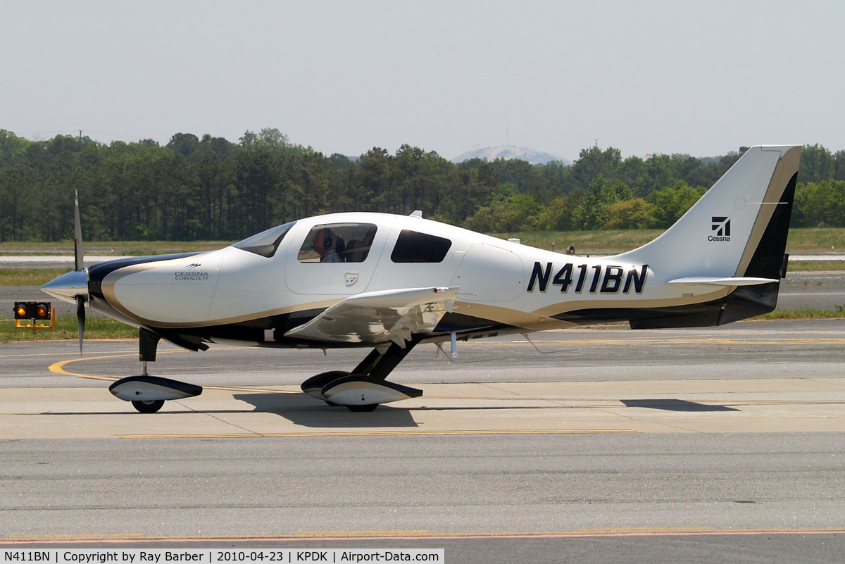 N411BN, Cessna LC41-550FG C/N 411119, Cessna LC-41-550FG Corvalis 400 [411119] Atlanta-Dekalb Peachtree~N 23/04/2010
