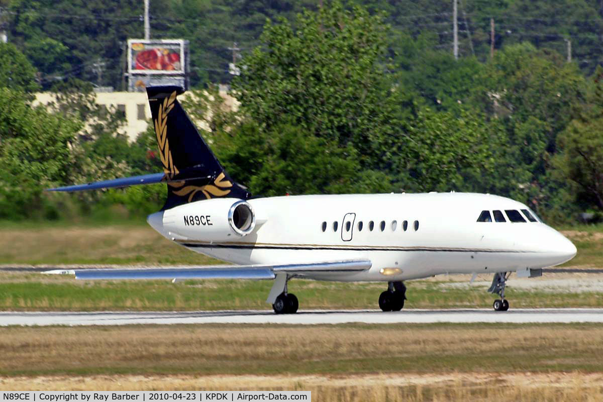 N89CE, 2006 Dassault Falcon 2000EX C/N 81, Dassault Falcon 2000EX EASy [81] Atlanta-Dekalb Peachtree~N 23/04/2010